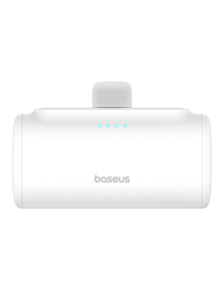 Powerbank Baseus Compact Ip 5000Mah 20W Usb-C/Lightning (Biały)