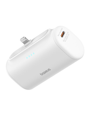 Powerbank Baseus Compact Ip 5000Mah 20W Usb-C/Lightning (Biały)