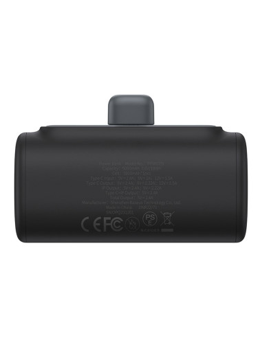 Powerbank Baseus Compact Ip 5000Mah 20W Usb-C/Lightning (Czarny)