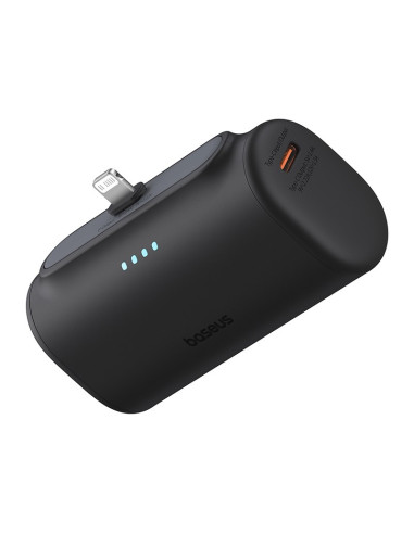 Powerbank Baseus Compact Ip 5000Mah 20W Usb-C/Lightning (Czarny)