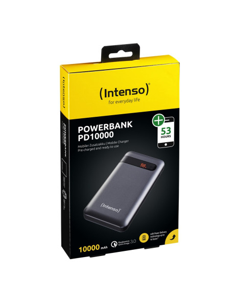 Intenso Pd10000 Litowo-Polimerowy (Lipo) 10000 Mah Antracyt