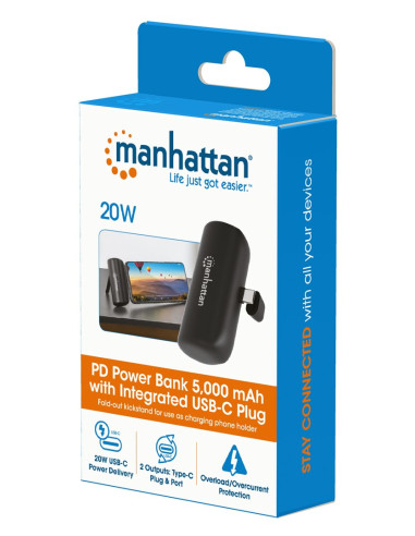 Manhattan 102612 Bank Mocy Litowo-Jonowa (Li-Ion) 5000 Mah Czarny