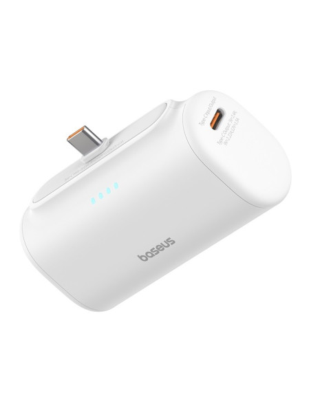 Powerbank Baseus Compact 5000Mah Usb-C (Biały)