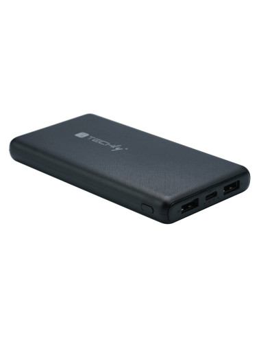 Techly I-Charge-10000 Bank Mocy Litowo-Polimerowy (Lipo) 10000 Mah Czarny