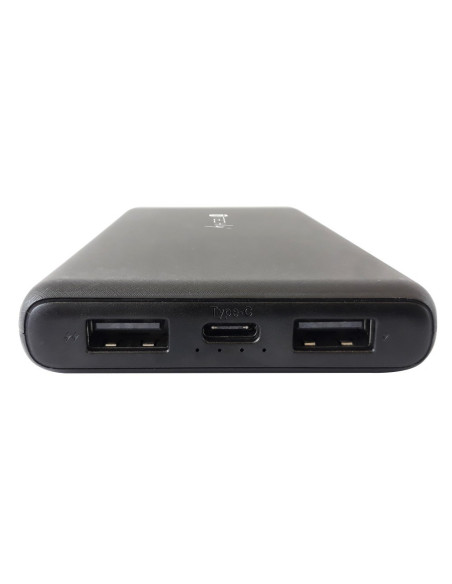 Techly I-Charge-10000 Bank Mocy Litowo-Polimerowy (Lipo) 10000 Mah Czarny