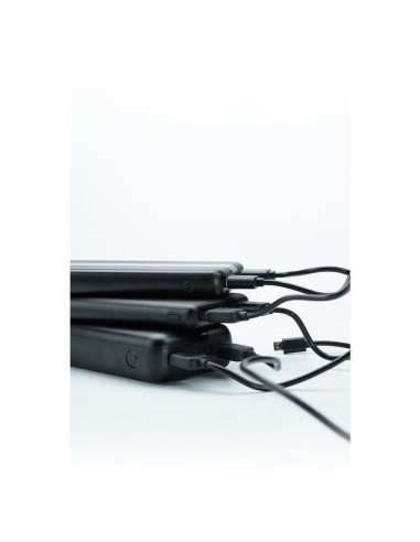 Techly I-Charge-10000 Bank Mocy Litowo-Polimerowy (Lipo) 10000 Mah Czarny
