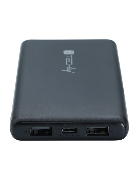 Techly I-Charge-10000 Bank Mocy Litowo-Polimerowy (Lipo) 10000 Mah Czarny