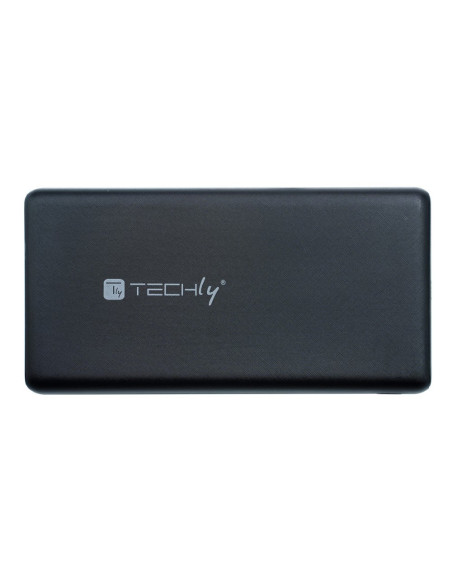 Techly I-Charge-10000 Bank Mocy Litowo-Polimerowy (Lipo) 10000 Mah Czarny