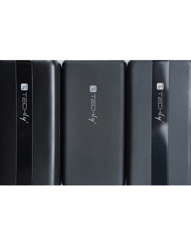 Techly I-Charge-10000 Bank Mocy Litowo-Polimerowy (Lipo) 10000 Mah Czarny