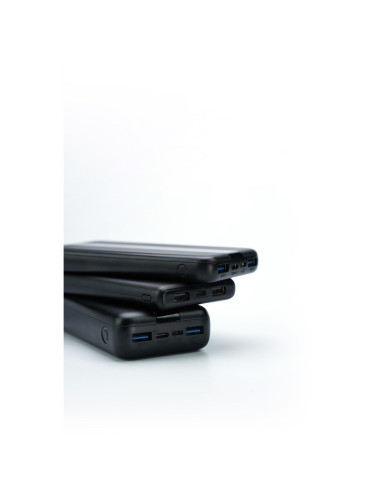 Techly I-Charge-10000 Bank Mocy Litowo-Polimerowy (Lipo) 10000 Mah Czarny