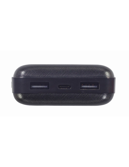 Gembird Powerbank 20000 Mah 2X Usb, Czarny