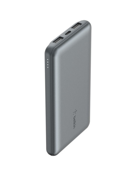 Powerbank Belkin Boostcharge Power Bank 10K 2Xusb-A + 1Xusb-C 10000Mah 15W Grey
