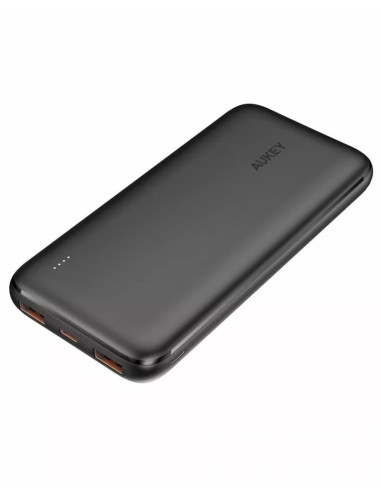 Aukey Powerbank 10000 Mah Usb-C, 2X Usb-A 18W