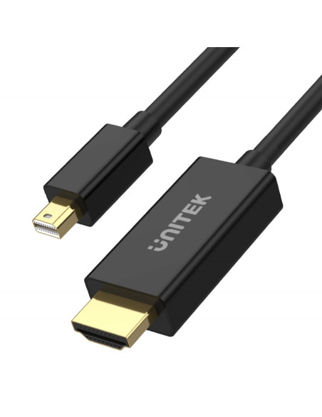 Unitek Adapter Minidp - Hdmi, 4K@30Hz, Kabel 2M