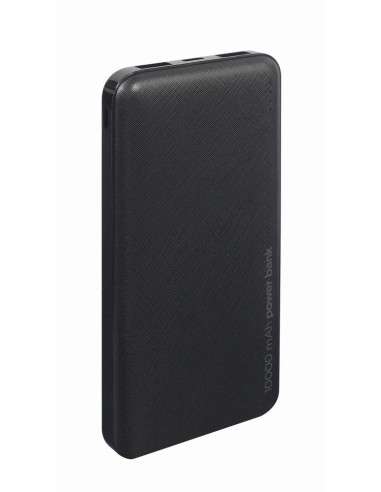 Gembird Powerbank 10000 Mah 2X Usb, Czarny