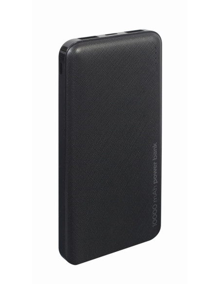 Gembird Powerbank 10000 Mah 2X Usb, Czarny