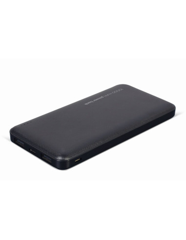 Gembird Powerbank 10000 Mah 2X Usb, Czarny