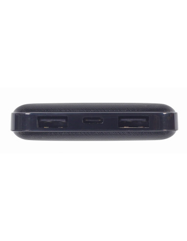 Gembird Powerbank 10000 Mah 2X Usb, Czarny