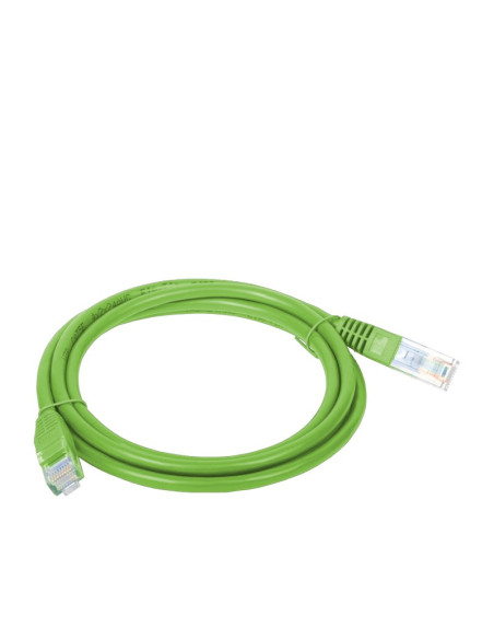 Patchcord Utp A-Lan Kku5Zie1 (Rj45 - Rj45   1M  Utp  Kat. 5E  Kolor Zielony)