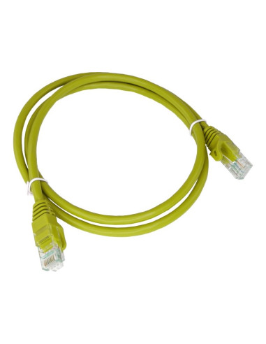 Alantec Patch-Cord U/Utp Kat.5E Pvc 0.25M Żółty