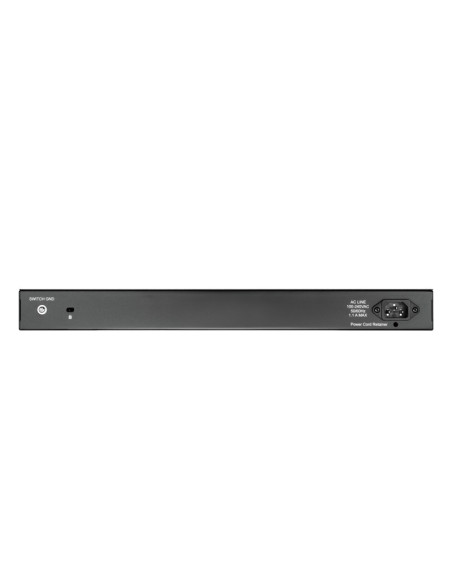 D-Link Dxs-1210-12Tc/E Łącza Sieciowe Zarządzany L2 10G Ethernet (100/1000/10000) 1U Czarny, Srebrny