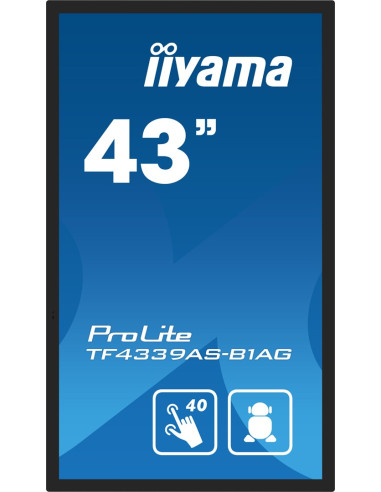Monitor Iiyama Prolite Tf4339As-B1Ag - 43" - Płaski Ekran - 108 Cm