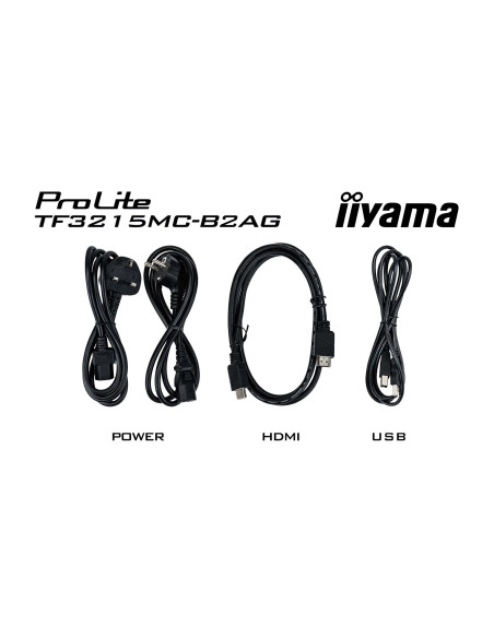 Monitor Iiyama Prolite Tf3215Mc-B2Ag Lcd 32" 31.5" 80 Cm