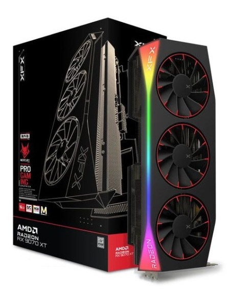 Karta Graficzna Xfx Rx 9070Xt Magnetic Air Rgb Gaming 16 Gb Oc Detaliczny - 16,384 Mb