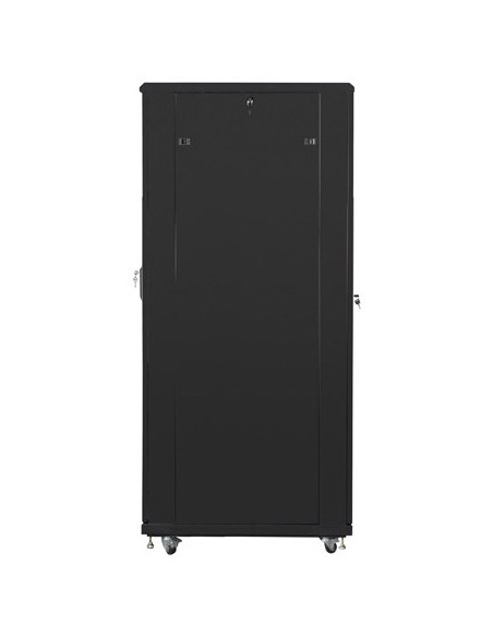 Lanberg Szafa Stojąca Rack 19" 42U 800X1000 Czarna Drzwi Perforowane