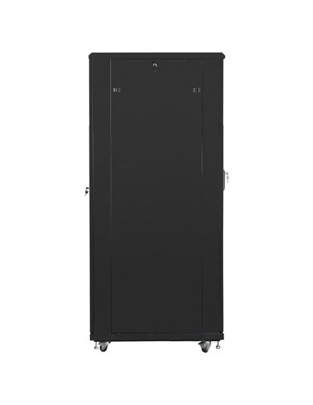 Lanberg Szafa Stojąca Rack 19" 42U 800X1000 Czarna Drzwi Perforowane