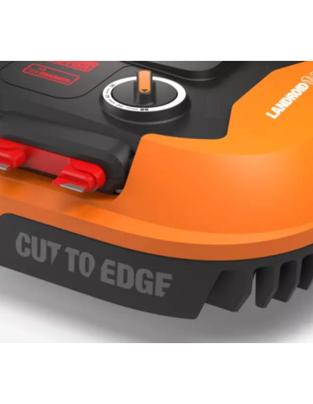 Worx Wr167E Kosiarka Kosiarka Robot Bateria Czarny, Pomarańczowy