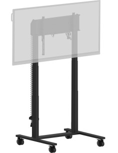 Iiyama Podnośnik Podłogowy Na Kołach Max. 120Kg Md-Car2031-B1 Sprzedaż Detaliczna (Speditionsversand)
