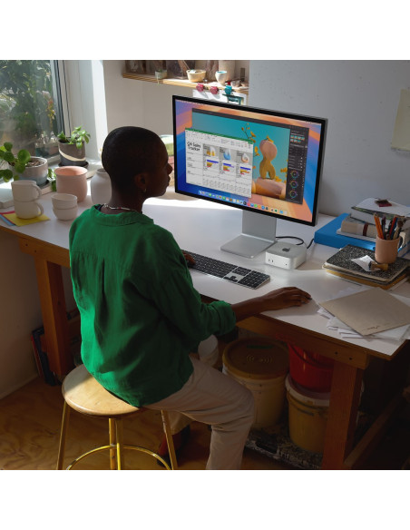 Apple Mac Mini Apple M M4 16 Gb 256 Gb Ssd Macos Sequoia Mini Pc Srebrny