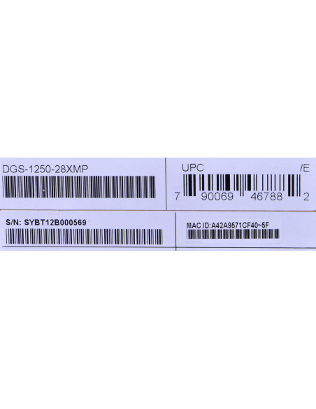 Przełącznik D-Link Dgs-1250-28Xmp E Dgs125028Xmp - Przełącznik - Światłowód