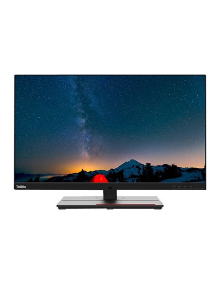Lenovo Thinkvision P27U-20 Monitor Komputerowy 68,6 Cm (27") 3840 X 2160 Px 4K Ultra Hd Led Czarny