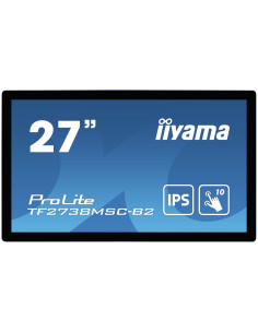 Iiyama Prolite Tf2738Msc-B2 Monitor Komputerowy 68,6 Cm (27") 1920 X 1080 Px Full Hd Led Ekran Dotykowy Przeznaczony Dla Wielu U