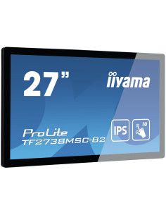 Iiyama Prolite Tf2738Msc-B2 Monitor Komputerowy 68,6 Cm (27") 1920 X 1080 Px Full Hd Led Ekran Dotykowy Przeznaczony Dla Wielu U 2