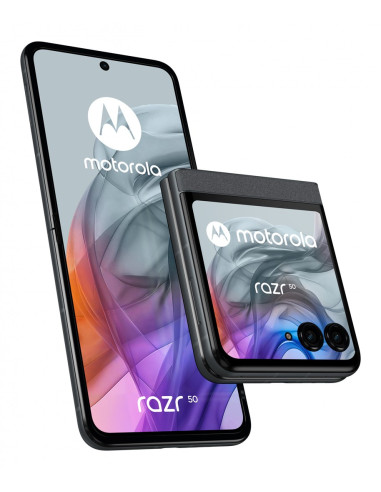 Motorola Razr 50 17,5 Cm (6.9") Dual Sim Android 14 5G Usb Type-C 8 Gb 256 Gb 4200 Mah Szary