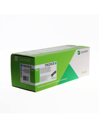 Lexmark Toner 72K2Xce Cyan