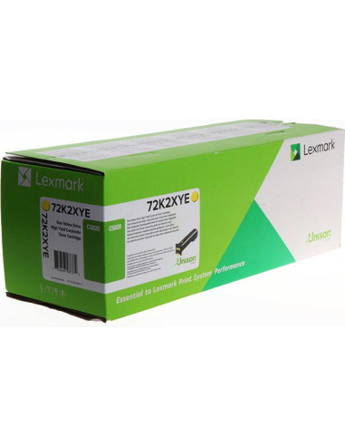 Lexmark Toner 72K2Xye Yellow