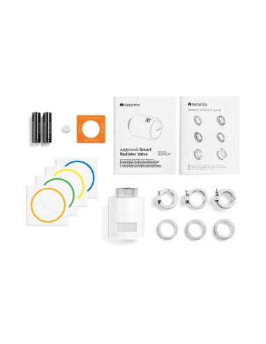 Zestaw: Termostat + 3 Zawory Netatmo Nbu-Nth-Nav