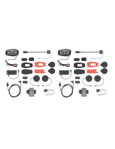 Intercom Motocyklowy Interphone U-Com 16, Komplet Na 2 Kaski