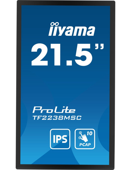 Iiyama Tf2238Msc-B1 - Cyfrowa Potykacz - 55,9 Cm (22") - Led - 1920 X 1080 Pikseli
