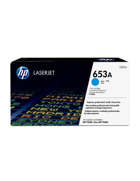 Wkład Hp Nr 653A Hp653A Hp 653A Błękitny (Cf321A)