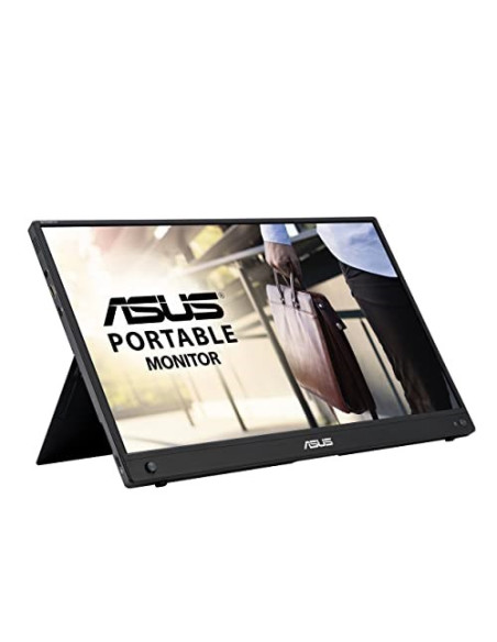 Asus Zenscreen Mb16Awp Monitor Komputerowy 39,6 Cm (15.6") 1920 X 1080 Px Full Hd Led Czarny
