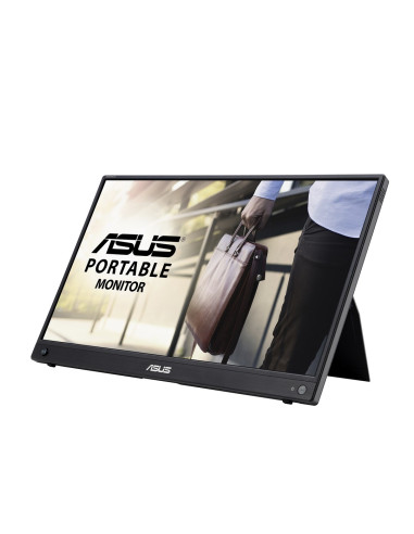 Asus Zenscreen Mb16Awp Monitor Komputerowy 39,6 Cm (15.6") 1920 X 1080 Px Full Hd Led Czarny