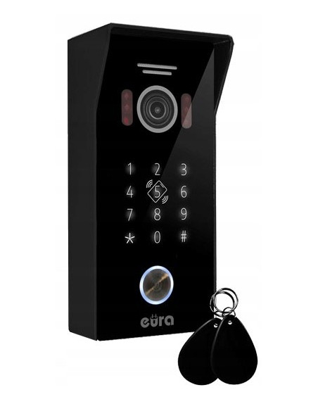 Wideodomofon Eura Vdp-99C5 Czarny