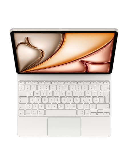 Apple Magic Keyboard Ipad Air 13 M3 Weiß Deutsch - Klawiatura