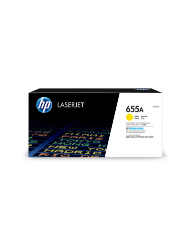 Hp 655A Oryginalny Wkład Laserjet Z Żółtym Tonerem