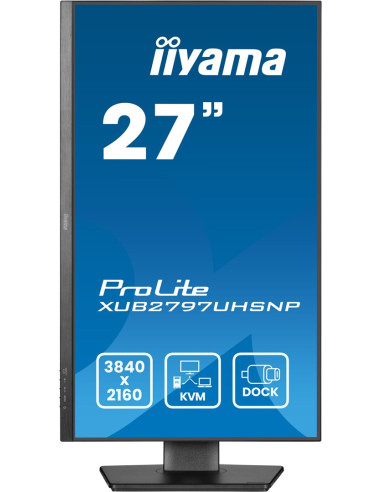 Monitor Iiyama 68.5Cm (27") Xub2797Uhsnp-B1 16:9 Hdmi+Dp+Usb-C Ips